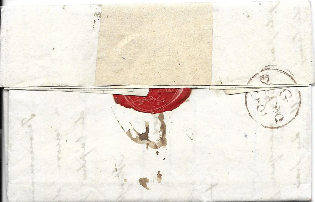 Canada Two entires from the Bishop of Quebec, both to London, the first from 1800, redirected on arrival, the second from 1802, a duplicate entire. The first with virtually full red wax seal, Ship Letter Quebec oval ‘crown’ handstamps.