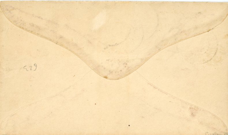 KOREA KOREA: 1900 (10 Ja) Internal envelope franked 5p. green pair + 10p. blue both with TAI-HAN handstamps in red tied by multiple Seoul c.d.s’s, fine.