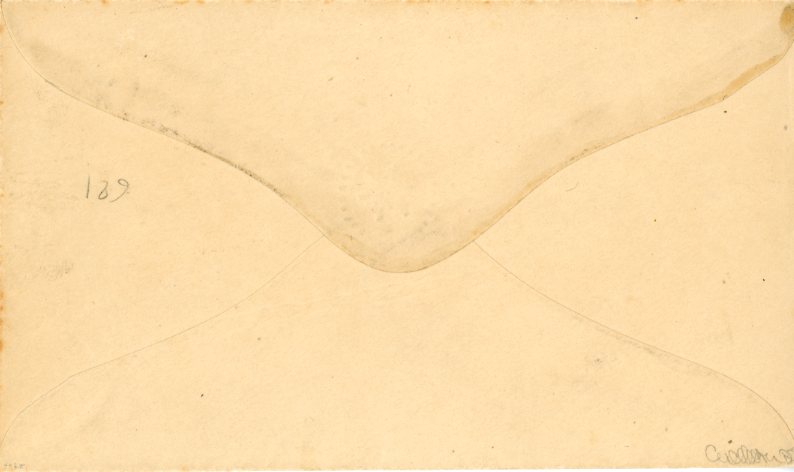 KOREA KOREA: 1900 (10 Jan) Internal envelope 25p. rose lake tied by Seoul c.d.s, fine.