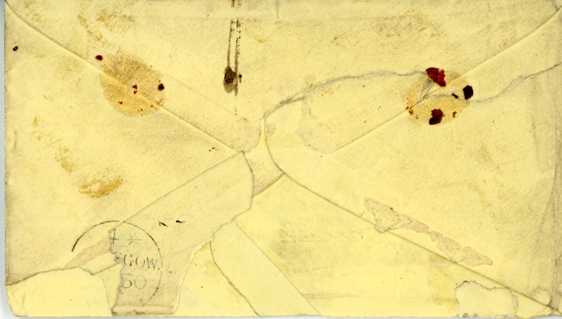 CANADA CANADA: BRITISH COLUMBIA & VANCOUVER ISLAND: 1864 (Jan 14): Registered cover to Glasgow, endorsed 