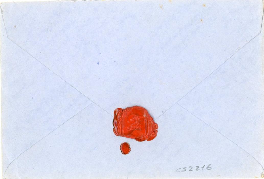 ASCENSION ASCENSION: 1926 (20 OC) Envelope to Scotland franked 1924-33 1 1/2d rose-res pair (pos. 21/22) tied by Ascension cds, fine.