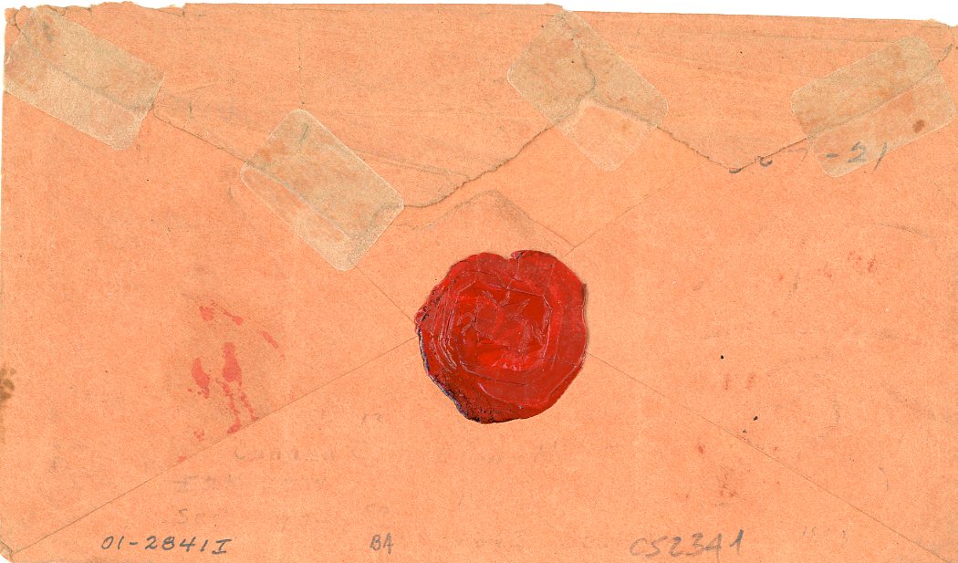 IONIAN ISLANDS IONIAN ISLANDS: 1862 (5 Dic) envelope to London with thimble CORFU dispatch in blue, red P in circle and London arrival alongside with WeiterFranco W.F.R.20 hs alongside, endorsed Paid via Trieste, small part of backflap missing