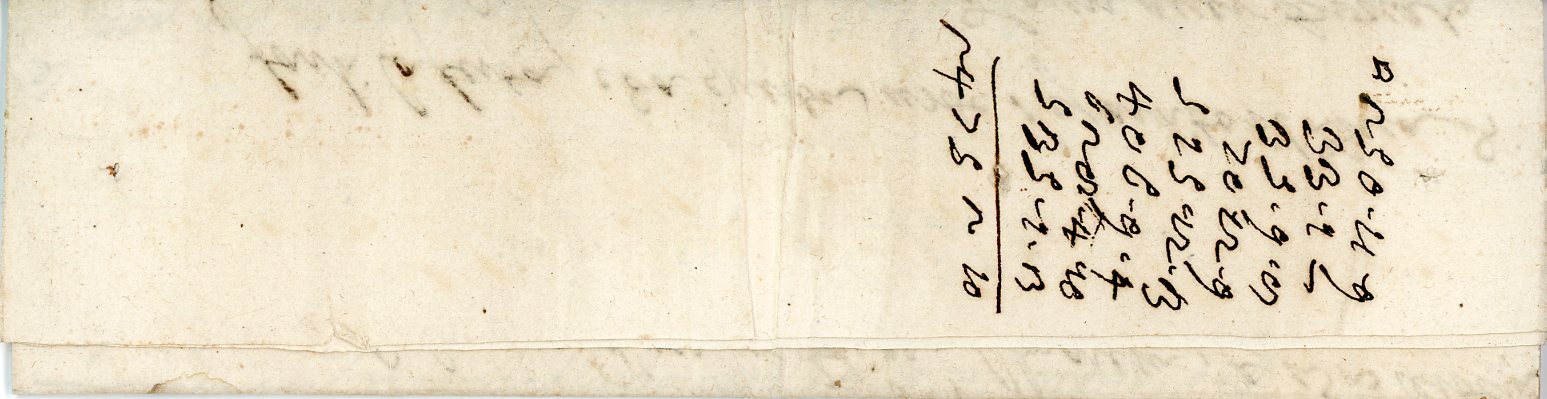 BELGIUM BELGIUM: 1621 (13 9) SPANISH PERIOD entire from Mons to Firenze, Italy with fine seals both ends showing impression of the Belgian Lion Rampant, , blue silk threads still present, no postal markings, fine
