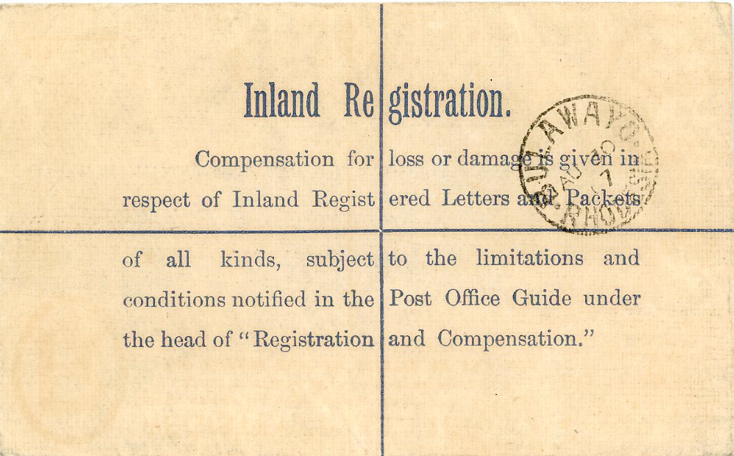 BRITISH BECHUANALAND BRITISH BECHUANALAND: 1907 (29 Aug) KEVII 4d registered envelope to Rhodesia franked QV Jubilee 1/2d blue-green + KEVII 1d (SG60 + 80) on registered KEVII 2 pence/one penny stationery envelope ovpt. DUTY 4d tied by PALAPYE STATION cds with Bulawayo arrival (AU 10). Also KEVII 1/2d pair, 1d + 2 /1/2d all used with same cancel, fine, ex Fenemore