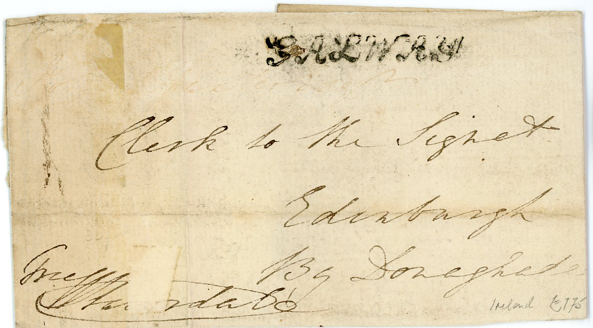 IRELAND IRELAND: Undated part entire sent free from Ireland to 